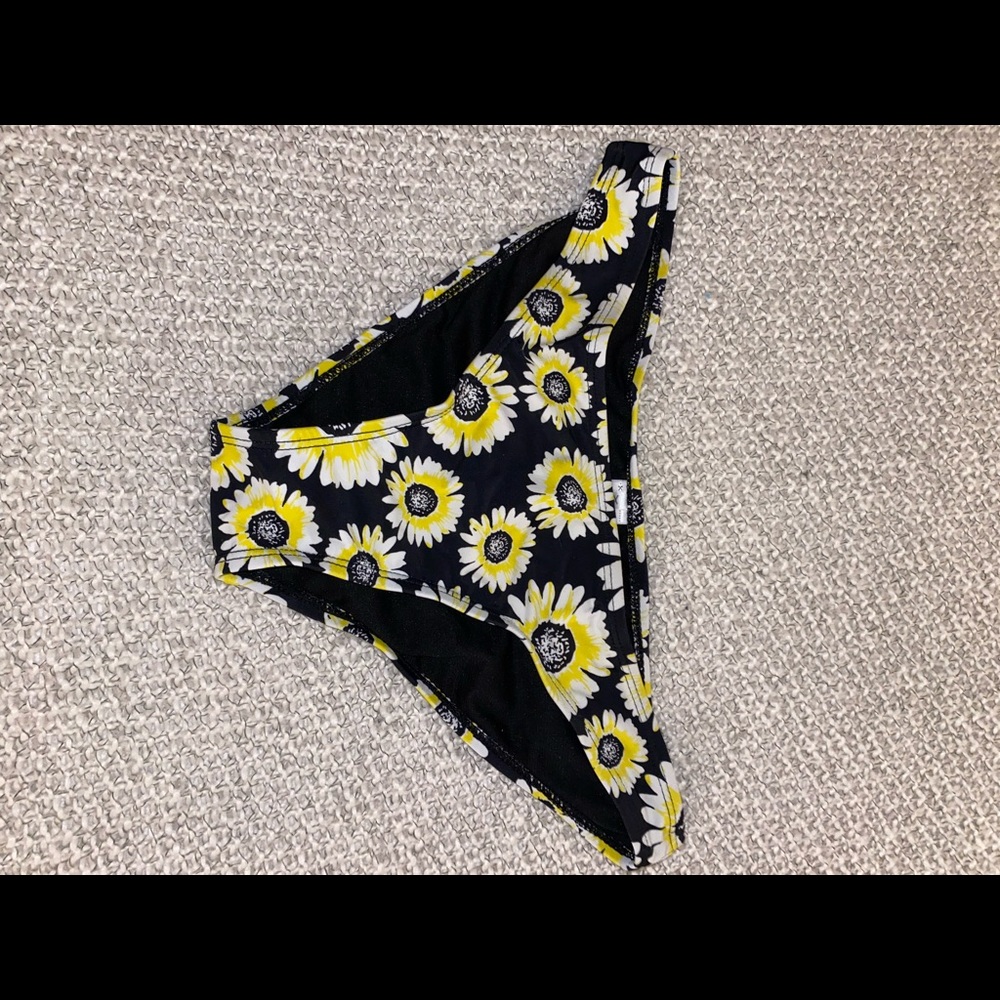 forever 21 small sunflower bikini bottoms